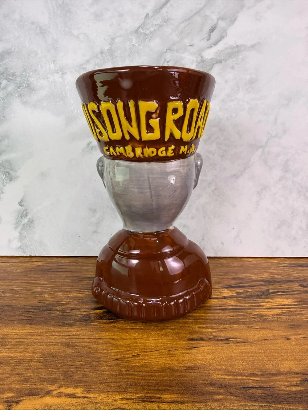 Wusong Road Jiangshi Zombie Tiki Mug Motu Mikey Cambridge MA Missing Lid